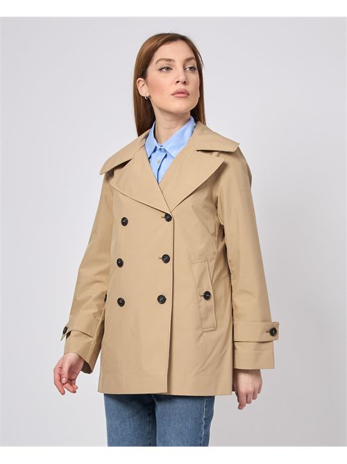 Save the Duck women's trench coat, short cut SAVE THE DUCK | D31600W-GRIN2040015